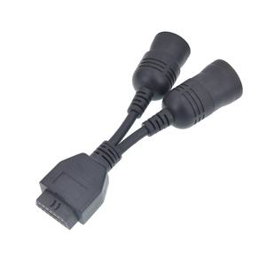 Excavadora de camiones 9 pines + 14 pines a DB15 hembra Y Splitter <span class=keywords><strong>Adaptador</strong></span> 6 pines + 9 pines a DB15 Cable de diagnóstico de comunicación hembra para CAT ET3 - Product Image 6