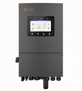 อินเวอร์เตอร์ไฮบริด Solis รุ่นใหม่จาก EU 3 เฟส 8kw 10kw 12KW สำหรับระบบโซลาร์เซลล์แบบออนกริดและออฟกริด ระดับการป้องกัน IP65 รองรับแรงดันไฟฟ้า 330V - Product Image 2