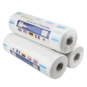 Atacado impermeável pescoço Ruffles papel pescoço tiras para barbeiro pescoço rolo tiras de papel - Product Image 3