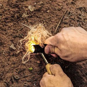 Cuerda de Yute Jumbo para Supervivencia - Cuerda Impermeable para Encender Fuego - Iniciador de Fuego para <span class=keywords><strong>Camping</strong></span> y Senderismo - Product Image 4