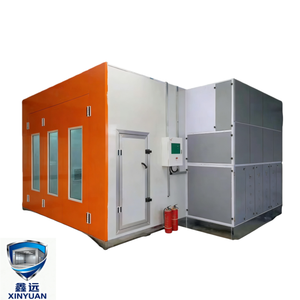 Konverter Katalitik yang Ditingkatkan Pemanas Diesel 12KW Bilik Semprot Mobil Suhu Pengeringan 80C Peningkatan Pengurangan Emisi Ketat - Product Image 6