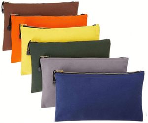 Custom Portable <b>Make</b> <b>up</b> <b>Bags</b> Eco Natural Cotton Cosmetic Sublimation Canvas Jewelry Pouch With Zipper - Product Image 4