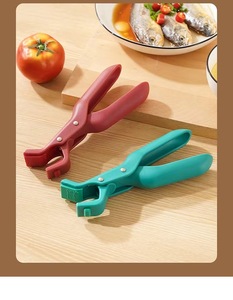 Pinzas de silicona antideslizantes y anti-quemaduras para cuencos de comida, soporte de cocina, venta al por mayor, novedad - Product Image 3