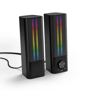 Barra de Sonido para TV, Altavoz Bluetooth Inalámbrico y con Cable, Sistema de Sonido de Cine en Casa, Sonido Estéreo Envolvente con Radio FM, Centro de Música - Product Image 5