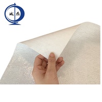 Feutre adhésif blanc 100% polyester PET multifonctionnel, résistant aux taches, respirant, imperméable et écologique