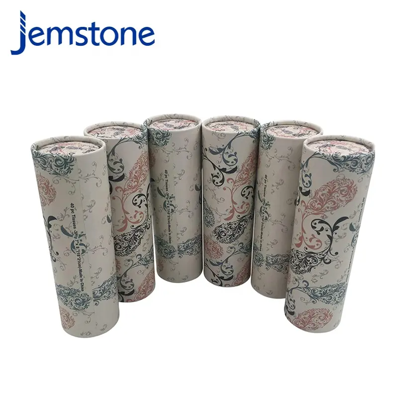 Free desgin Multifunctional Cylinder Box Round Cup Shape Packing Soft Car Tissue Tube Packaging