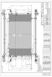 Auto aircon Car AC điều hòa không khí làm mát <span class=keywords><strong>condenser</strong></span> Core OEM 884600c090 cho TOYOTA tndra V8 00-06 dblcb W/ R/D 6 mét cond PFC - Product Image 4