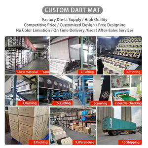 Сверхмощный домашний ковер для Дартс с Логотипом Коврик для дартс, изготовленный для любителей дартс - Product Image 5