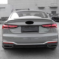 Aileron de coffre arrière de Style noir pour A5/S5 B9 Sportback/Coupé (2017-2024) Aileron de Style TIM-RS Aftermarket TIM Car Tuning Spoier