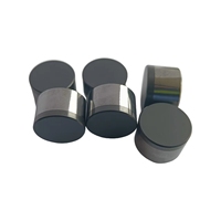 Bonne conductivité thermique PDC Cutters pdc Inserts pour le gaz pétrolier et l'exploration géologique
