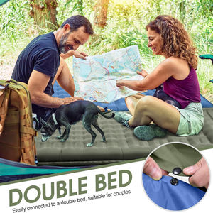 E-RIKE Tapis de <span class=keywords><strong>camping</strong></span> extérieur ultraléger imperméable toutes saisons TPU 12 cm Matelas de couchage gonflable à pression manuelle avec pompe intégrée - Product Image 5