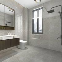 Carreaux de sol et de mur en porcelaine blanche 300x600 au design moderne, antidérapants, résistants à l'usure, antibactériens, pour cuisine, salle de bain, couloir, extérieur