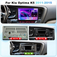 Lecteur DVD de voiture Android 11 Rhythm 9 pouces avec écran tactile IPS, GPS, Carplay, BT, vente en ligne pour Kia Optima K5 2011-2015