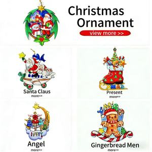 Adorno Navideño <span class=keywords><strong>de</strong></span> Escoba <span class=keywords><strong>de</strong></span> Santa Claus Popular en 2026, Decoración <span class=keywords><strong>de</strong></span> Resina Duradera para Regalos Navideños - Product Image 2