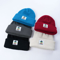 Nouveaux Bonnets d'hiver doux et tendance pour pêcheurs, style créateur, avec revers, logo patch tissé personnalisé, pour l'extérieur, motifs camouflage, nœuds, à carreaux, fruits, style Y2K