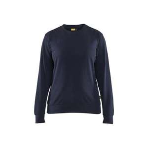BLAKLADER - 340511588600XS <b>Women</b>’s sweatshirt Dark <b>navy</b> <b>blue</b> - EAN 7330509910696 WORK <b>HOODIES</b> - Product Image 5