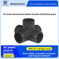 Conexiones de Tubería de PVC de Estándar Americano para Exportación, de Tres y Cuatro Vías, Impermeables, Conexión Hembra Hexagonal Lisa, Garantía de 3 Años