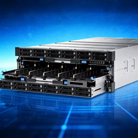 Server Rak Lenovo SR950 Delapan Unit Empat-Satu, Catu Daya 750W, Memori 16GB, Penyimpanan Perak 1TB, Database untuk Stok Komputer