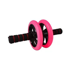 Body Building Dual ABS Abdominal Wheel AB wheel Roller Exercise Fitness Equipment Workout GYM