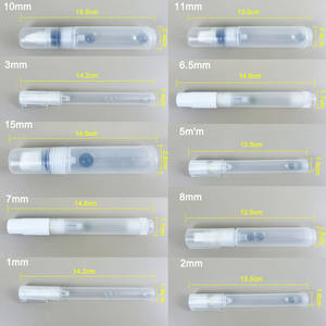 Graffiti pennarelli di vernice acrilica impostati con punta in tessuto spugna cancellabile e scritta a doppio lato penne di plastica vuota per disegno artistico - Product Image 6