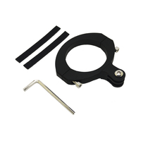 Aluminium legierung Motorrad O-Typ Lenker clip Fahrrad clip Motorboot Großer Durchmesser Aluminium legierung halterung Für Gopro Hero