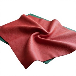 Red Color Natural Genuine <b>Leather</b> Split <b>Sheet</b> Sale Customizable Designs Finest Quality <b>Leather</b> Grain Craft Use Custom Thickness - Product Image 1