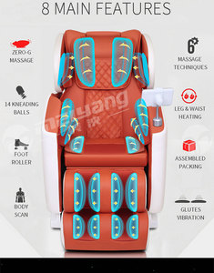 China de lujo barato música <span class=keywords><strong>shiatsu</strong></span> relajarse centro comercial masaje silla de oficina - Product Image 4