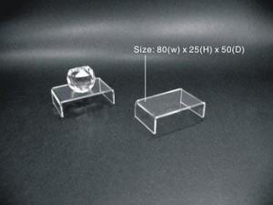 Étagère de présentation de bijoux en cristal transparente, multifonctionnelle, pour bracelets, colliers et montres, à plusieurs niveaux - Product Image 6