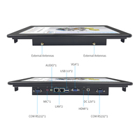 PC p65 impermeable FHD 15,6 21,5 PC industrial todo en uno PC integrado, panel industrial Android PC para vehículo
