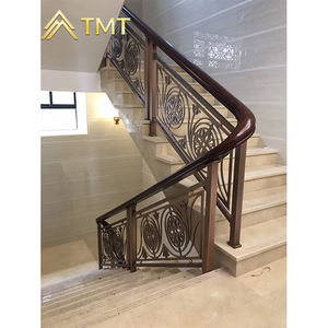 Rampe d'escalier moderne montée au sol - Product Image 2