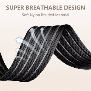 Correa de Nailon Ajustable y Suave para Reloj Inteligente <span class=keywords><strong>SE</strong></span> y Ultra2 - Banda Elástica Transpirable de 20 mm con Cierre - Product Image 2