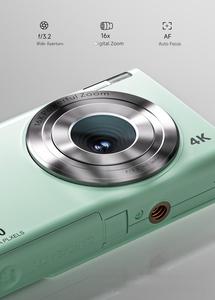 DLC Nieuwe Aanwinst 4K Digitale Camera Met 20 Filters 64MP Autofocus Digitale Camcorder Retro Design Creatief Fotografie Gereedschap Pro - Product Image 3