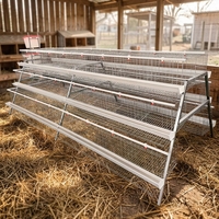 Cage d'élevage de poulets / Grillage soudé pour poulailler à vendre