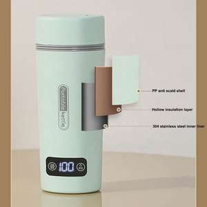 Pantalla de Control de temperatura FDA Hervidor de viaje <span class=keywords><strong>Termo</strong></span> de sopa Café Frasco eléctrico Botella Té Café <span class=keywords><strong>Termo</strong></span> Botella con temperatura - Product Image 2