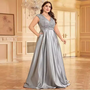 green emerald velvet dress Final Sale Plus Size Sleeveless Feather Sequin Gown in Black (Plus Size 14-22) main image 1