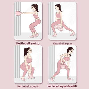 Kettlebells amincissants pour bras et petits haltères antidérapants pour les squats à domicile et l'entraînement personnel - Product Image 4