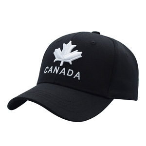 Gorra de Béisbol con Bordado de Hojas, Ajustable, Unisex, de 6 Paneles, Gorra Casual con Diseño de Logotipo en el Dorso de Hilo de Algodón - Product Image 4