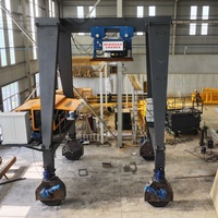 Groupe électrogène diesel modulaire RTG 30 tonnes 40 tonnes à échange rapide pour l'entretien et la logistique portuaire