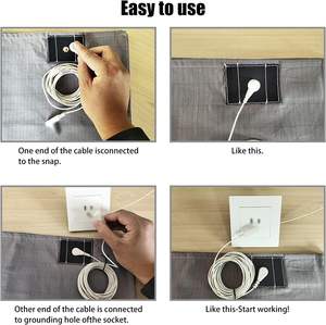 95% 5% di cotone organico in fibra d'argento tessuto per terapia del terreno federa antibatterica antistatica allevia la fatica - Product Image 6