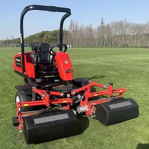 Tondeuse autoportée professionnelle haute performance à batterie lithium industrielle sans fil, 7 lames, châssis en acier, 48V, 1880mm - Product Image 2