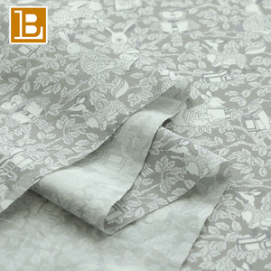 BILU Woodland Library Impresión <span class=keywords><strong>digital</strong></span> Tela personalizada Liberty Tana Lawn 100% Tela de algodón para ropa - Product Image 3