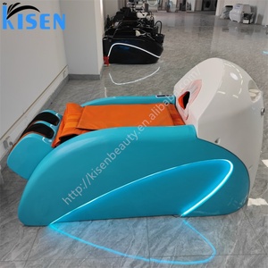 KISEN - La Mejor Unidad de Lavado de Cabello con Masaje Eléctrico para Spa Capilar, Lavacabezas Inteligente Automático para Salón de Belleza - Product Image 1