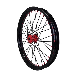 适合Talaria MX4 MX3 STING 19/16车轮组紫色和黑色双色轮辋越野自行车电动越野自行车车轮 - Product Image 6