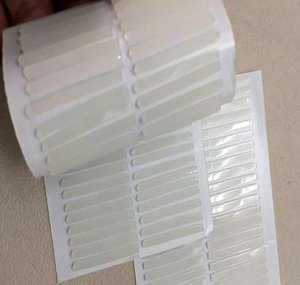 Transparent Silicone Sheet Permanent Non Removable Stickers Washable Sticky Tape Pu Gel Grip Tape