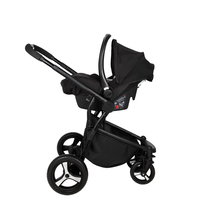 Poussette pour bébé, système de voyage 3 en 1 avec repose-pieds, poussette de bébé, nouvelle collection
