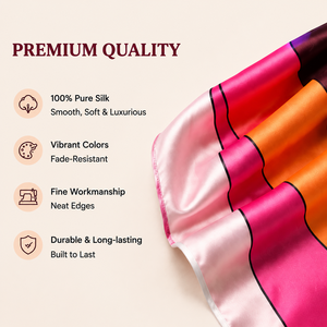 Custom <b>Silk</b> <b>Square</b> <b>Scarf</b> Women 100% <b>Silk</b> Personalized Bandana Luxury Printed Hair <b>Scarf</b> OEM ODM Manufacturer - Product Image 2