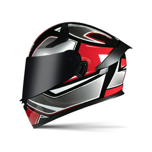 Helm sepeda motor teknologi terkemuka desain modis berbagai pilihan helm wajah penuh - Product Image 2