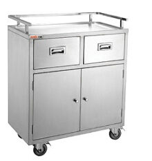 Troli Bumbu Dapur <span class=keywords><strong>Stainless</strong></span> <span class=keywords><strong>Steel</strong></span> Harga Pabrik, Troli Layanan Katering Komersial untuk Bumbu Masakan - Product Image 2