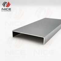 Garniture de bordure de table de conception Offre Spéciale moderne Profil de baguage en aluminium durable Surface d'angle Bandes de sol anodisées Matériau métallique