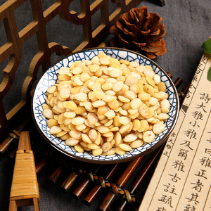 Lentejas Blancas Auténticas Premium de Grano Grueso, Tostadas al Vapor, para Sopa, Papilla y Nutrición del Estómago - Product Image 3